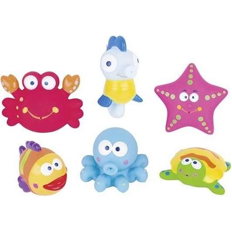 Badespielzeug aus Gummi – Tiere und Monster