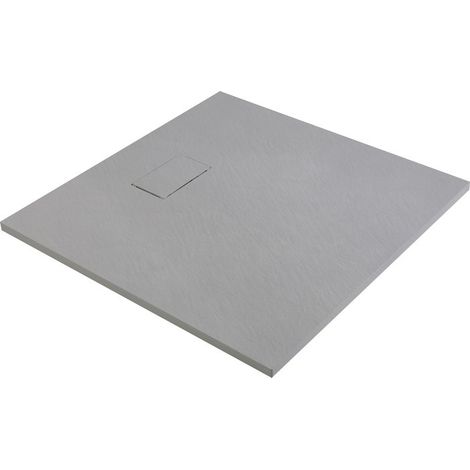 Waschbecken in Grau 90x90 Gaïa