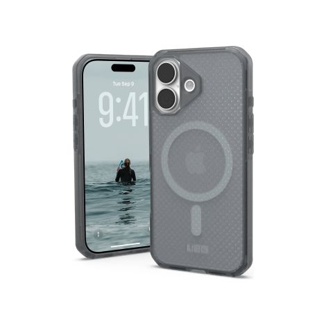 Funda UAG Dot MagSafe para iPhone 17 compatible con MagSafe (color ceniza) (1/2)