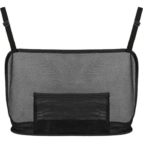Car Backseat Organizer, Car Seat Storage Net Pocket Handbag Holder, Car Organizer and Pocket for Snacks Wallets Tablet