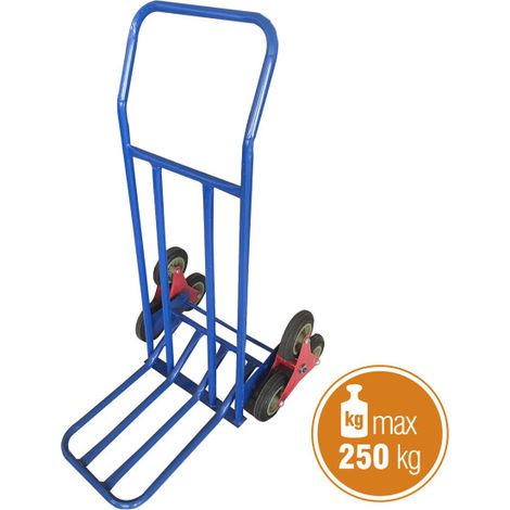 Carrello Portapacchi per Scale Saliscala Ribaltabile Portatutto Verdelook