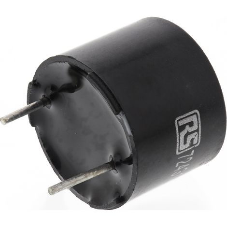 Composant du bruiteur magnétique RS PRO 80dB Continu, 3V c.c. max, Montage sur CI (1/2)