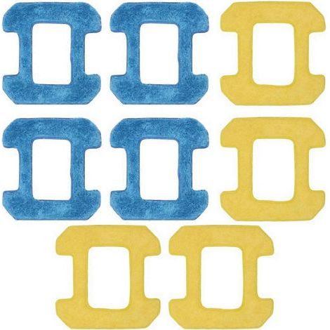 Lingettes de nettoyage pour robot lave-vitres Hobot 298 : accessoires pour nettoyage humide et sec. (1/5)