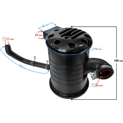 Filtro de aire para ciclomotor FR 2 (1/3)