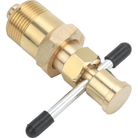 Extracteur en forme d'olive 675228, type universel, adapté aux raccords en laiton massif de diamètres 15 mm et 22 mm, outil non destructif. (1/5)