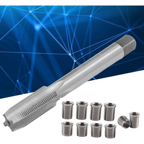 Attrezzo per la riparazione della filettatura delle candele M10x1.0 e M12x1.0 - Kit di accessori e componenti per auto (1/5)