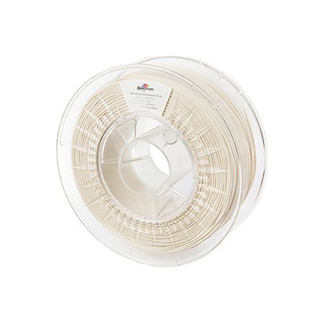 Spectrum FILAMENTS Spectrum Filaments 3D Filament PLA Premium 1.75mm Ivory Beige 1kg (80006)