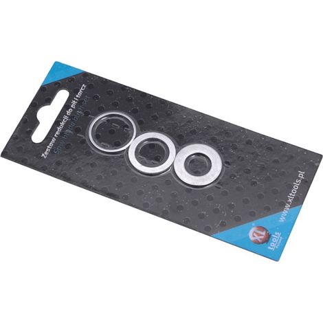 Coffret de réduction pour scies et disques, blister 3 pièces n° 22