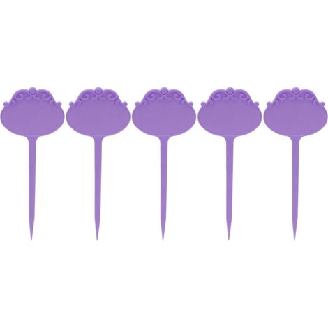 Étiquettes Plantes Imperméables en Plastique, 50 Pièces, 16x6.8cm, pour Jardins et Orchards (1/4)