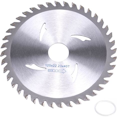EASYCOMFORT Alliage bois scie circulaire lame meuleuse d'angle nuage pierre machine bois aluminium double usage en alliage d'aluminium lame de scie (1/3)