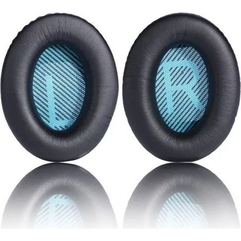 Lot de 2 coussinets d'oreille de rechange professionnels et souples, compatibles avec les casques QC15, QC25, QC35, AE2, AE2I et AE2W. (1/5)