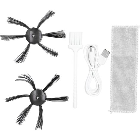 Aspirateur robot intelligent automatique pour la maison, compatible USB, blanc (1/5)