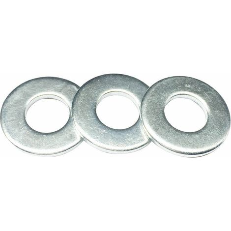 plate M6 mm ,Fer galvanisé joint plat joint métallique rond ,Rondelle od 13mm, épaiss de rondelle 1.5mm, 500 pcs (1/4)