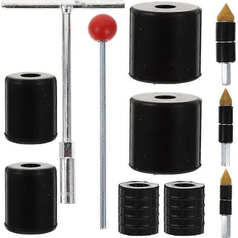1 jeu d'outils de plomberie : clé, clé à tuyau, outil pour bouchon d'eau, outils de plomberie (1/5)