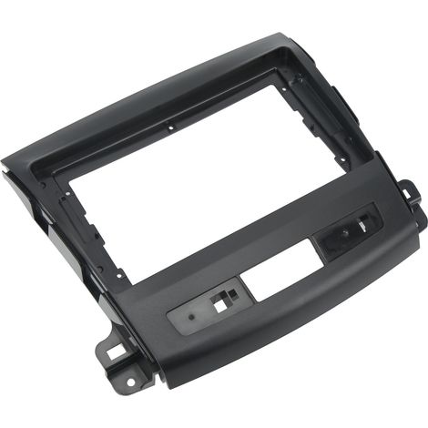 Adaptateur Autoradio 9 Pouces Cadre de Façade Navigation pour Mitsubishi Outlander 2008-2012, Panneau de Garniture avec Support, Kit de Montage Double DIN (1/5)