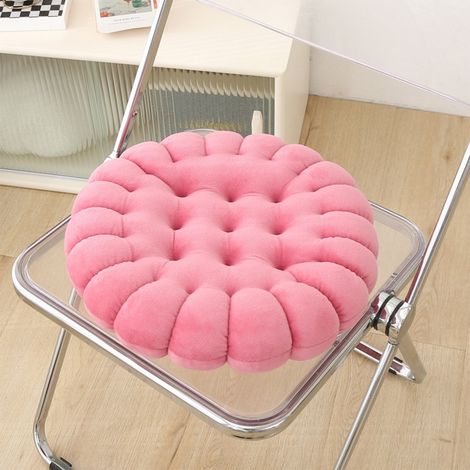 Coussin Au Sol - Coussin De Siège Pour Bureau Et Intérieur - 40 X 40 Cm - Matériau Velours - Pour Salon Chambre Cuisine - 1 Pièce (1/5)