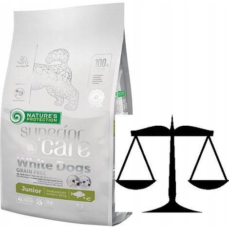 Nature's Protection Superior Care Mini PESCE BIANCO JUNIOR BIANCO 1,5 kg PESO