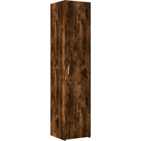 Aparador buffet cómoda armario mueble organizador cocina salón salón alto 40 x 42,5 x 185 cm madera contrachapada marrón 020033357