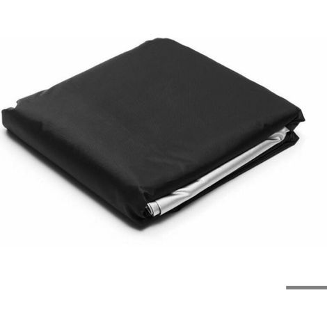 1 Housse de Protection pour Spa, Tissu Oxford Imperméable, Anti-UV, Cordons Élastiques, Jardin Extérieur (1/4)