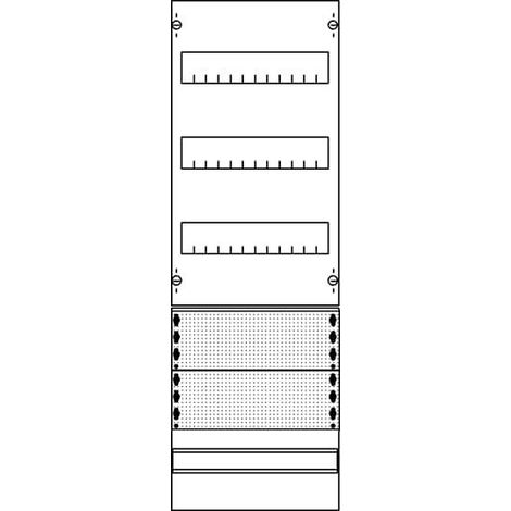 1MMC13 Panneau Médias combi 5R 2CPX037495R9999 ABB D737495 (1/2)