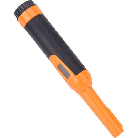 Détecteur de métaux HS-10 étanche IP68, testeur LCD portable avec barre de positionnement, orange/vert/orange (1/5)
