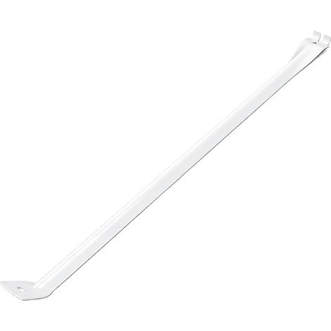 17 Inch Wire Shelf Brackets, 42lb Capacity, Metal Closet Shelf Bracket with Screws for RV, Boat, Home Marine Storage (1/5)