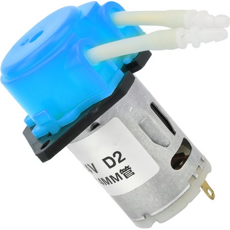 Pompe péristaltique à liquide D-2 24mm DC 24V DIY pour analyses de laboratoire (bleue) (1/5)