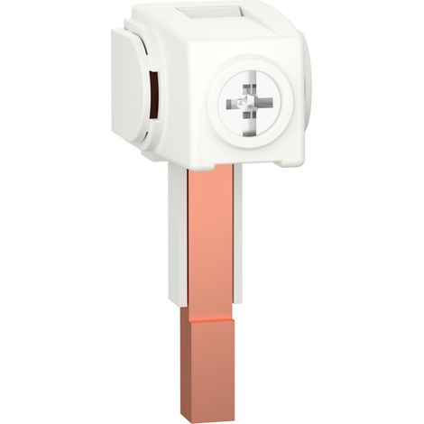 Schneider Electric – Connecteurs Acti9 iC60 100A – Lot de 4 – Borniers à vis-étrier 35 mm² – Découpables pour installations électriques