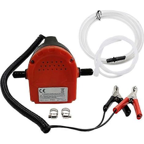 Pompe d'extraction d'huile portable 12V/80W Simplifie les tâches d'entretien des véhicules (1/5)