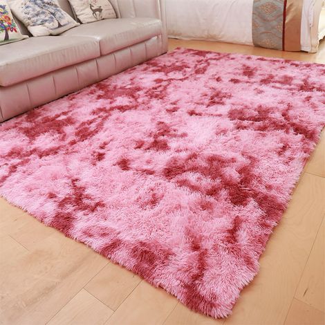 Tapis Long Poil 120x160cm Épais 3cm Absorbant Acoustique Sans Produits Chimiques Couleur Neutre Tendance (1/4)