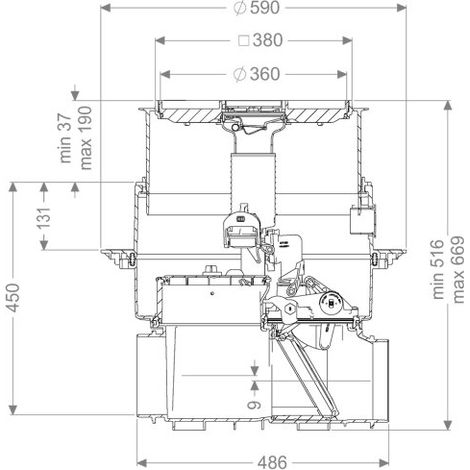 KESSEL 24000X-RBK Kit gros œuvre