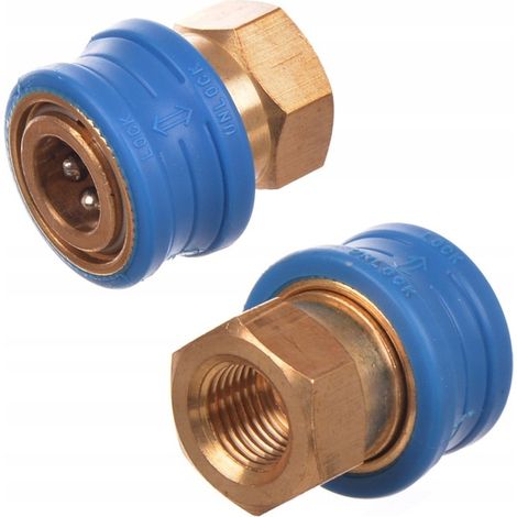 Conector rápido conector hembra 1/4 para lavadora Karcher (1/2)