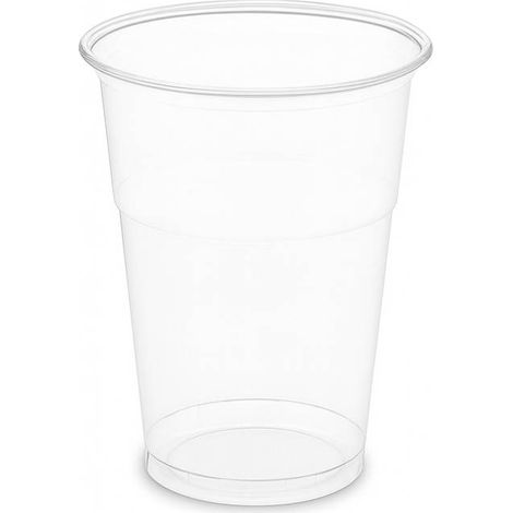 Lot de 50 Verres Gobelets Shaker 25-30cl Transparent PET Réutilisables - Smoothie, Jus, Milk Shake - D-Work (1/5)