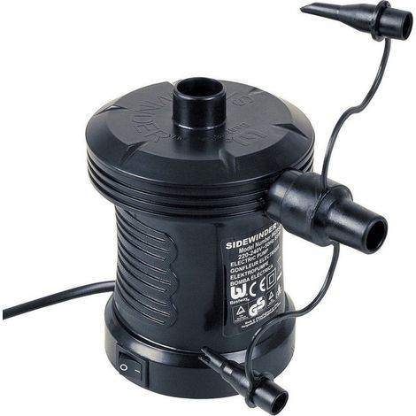 ELEKTRISCHER AUFBLASAPPARAT FÜR SCHWIMMBÄDER 220V PUMPE AUFBLASEN UND ENTLEEREN MOD.62056 (1/2)