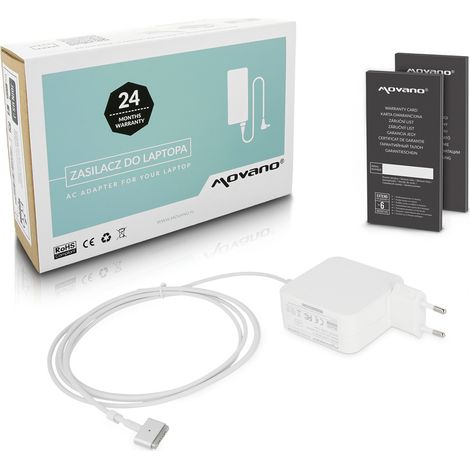 Apple Ladegerät 14,85 V 3,05 A MagSafe 2 45 W