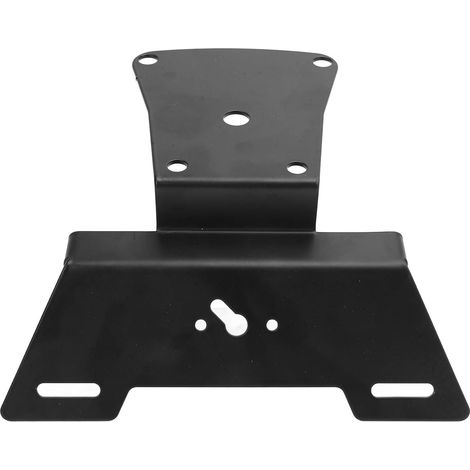 Poste de Plaque D'immatriculation de la Queue Courte du Support de Plaque D'immatriculation en Fer Noir en Fer Noir pour Scrambler 400x 2023-2025 avec Speed 400 2023-2025, (1/5)