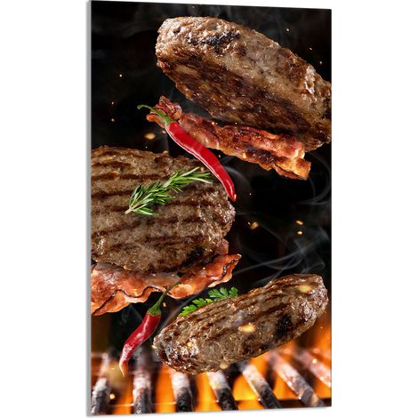 TABLA DE CORTAR DE VIDRIO 30x52 Parrilla (1/5)