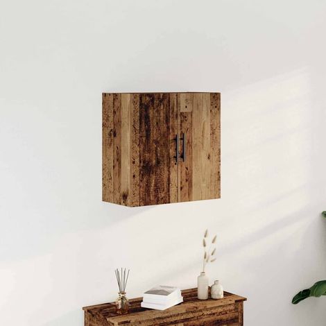 Wandschrank Altholz 60 x 31,5 x 60 cm Holzwerkstoff