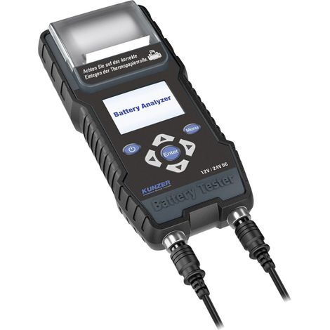 Kunzer Kfz-Batterietester 24 V, 12 V 25 mm x 11 mm x 6 mm