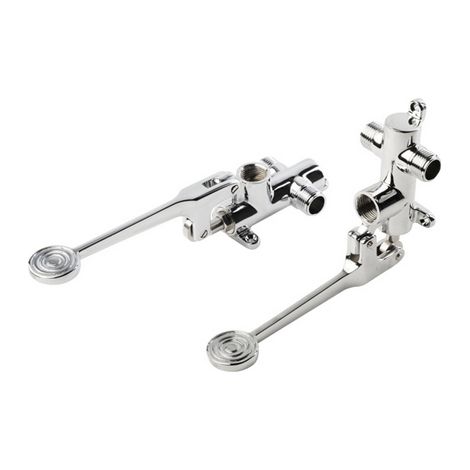 MISCELATORE A PEDALE PARETE-PAVIMENTO- 1/2- MCM- pezzi 1