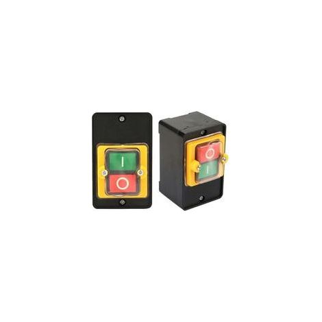 Wasserdichter 10-A-Druckknopf-Ein/Ausschalter für Tischkreissägen (220 V/380 V, 220 V/380 V, 10 A) mit folgenden Eigenschaften: Bohrmaschine, wasserdicht, Tischkreissäge, 220 V, 380 V, 10 A, Säge (1/5)