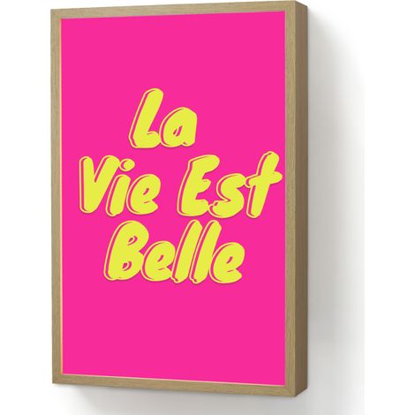 APLIQUE DE PARED Cita - Retro - Rosa 40x60 cm (1/5)