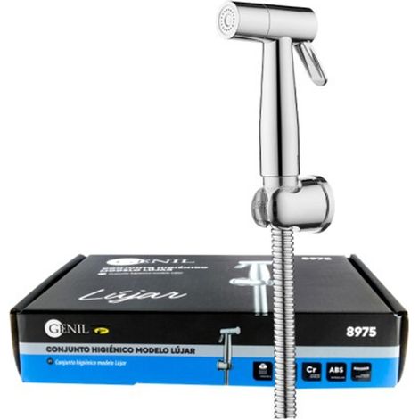 Ensemble hygiénique Lujar en ABS chromé, raccord 1/2".