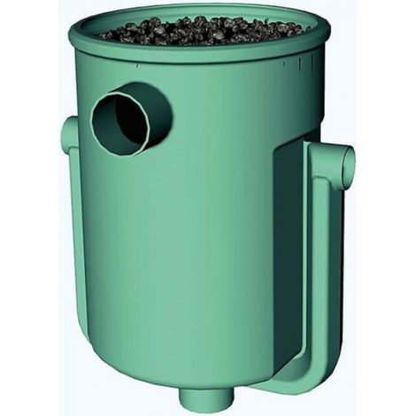 Filtro per fossa settica Anaerobix da 30 litri  Include materiale filtrante (1/5)