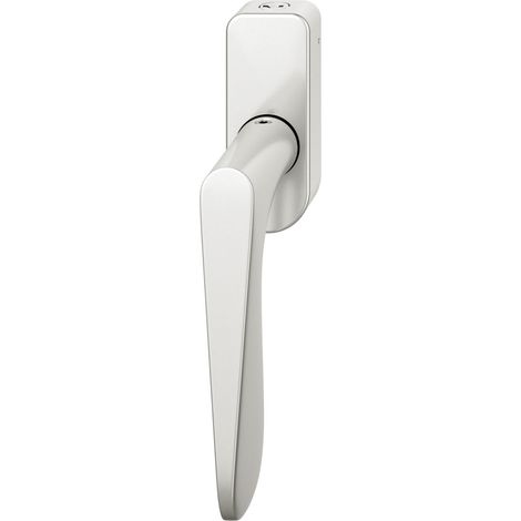 FSB Fenstergriff 34 1144 abschließbar ovale Rosette, Aluminium silber eloxiert (1/4)