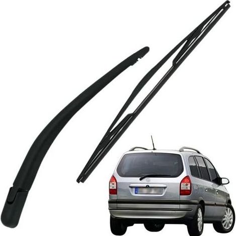 Lntyq Bras Essuie Glace Arrière et Balai Essuie Glace, Arrière de Bras d'Essuie-Glace en Caoutchouc Naturel Toutes Saisons Kit Remplacement pour Opel Zafira A 1998-2005 (1/5)