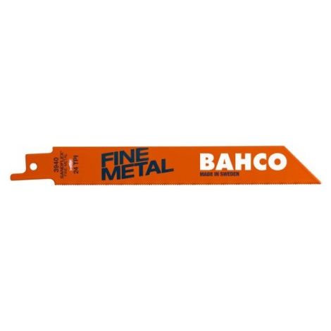 HOJA SABLE BIM 100MM 24 ST 3940-100-24-ST-10P - BAHCO
