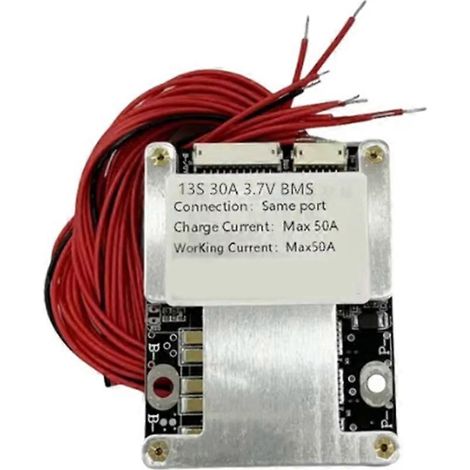 Batterie au lithium 13S 30A 3,7V avec gestion de l'équilibrage, pour vélos électriques, outils électriques et AGV. (1/5)