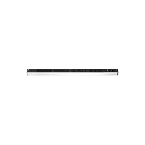 BACHMANN ZERO U-SPACE IT PDU BASIC 24XC13 3XC19 - (16 A 230 V 50 HZ) 3,0M CEE 16A 19'' 19.07.2171