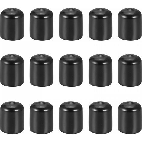 15 Paquet 20mm ID Noir pour Vis Boulon Meubles Tuyau (1/5)